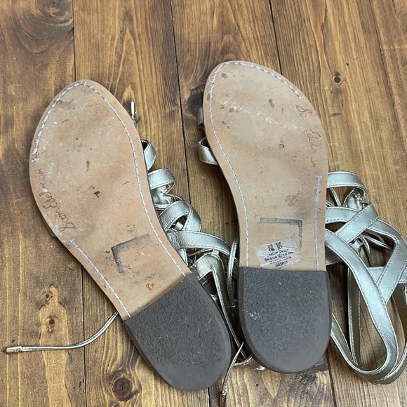 Sam Edelman Gemma Sandals Molten Gold size 8.5 - Picture 2 of 5
